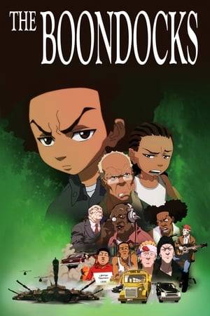 When Robert “Granddad” Freeman becomes legal guardian to his two grandsons, he moves from the tough south side of Chicago to the upscale neighborhood of Woodcrest (a.k.a. "The Boondocks") so he can enjoy his golden years in safety and comfort. But with Huey, a 10-year-old leftist revolutionary, and his eight-year-old misfit brother, Riley, suburbia is about to be shaken up.