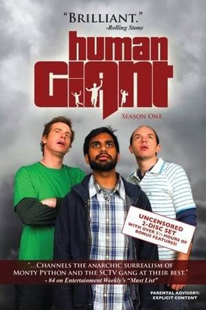 Human Giant is a sketch comedy show on MTV, starring writer/performers Aziz Ansari, Rob Huebel, Paul Scheer and directed primarily by Jason Woliner.

The show ran for two seasons. In interviews, the group has mentioned that they were offered a third season by MTV but were unable to complete it due to Ansari's commitments to the hit NBC show Parks and Recreation. However, the group has stated that MTV has left the door open for the group to complete a third season at a later date or to produce a special for the network. In 2010, Ansari, Huebel and Scheer reunited to do a skit for the 2010 MTV Movie Awards.

In November 2008, The Hollywood Reporter noted the group is currently developing a feature film with Red Hour Productions, the production company run by Ben Stiller and producer Stuart Cornfeld.