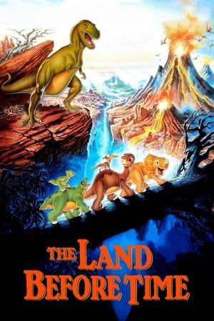 An orphaned brontosaurus named Littlefoot sets off in search of the legendary Great Valley. A land of lush vegetation where the dinosaurs can thrive and live in peace. Along the way he meets four other young dinosaurs, each one a different species, and they encounter several obstacles as they learn to work together in order to survive.