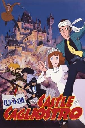 After a successful robbery leaves famed thief Lupin the Third and his partner Jigen with nothing but a large amount of expertly crafted counterfeit bills, he decides to track down the forgers responsible—and steal any other treasures he may find in the Castle of Cagliostro, including the 'damsel in distress' he finds imprisoned there.