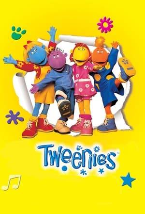 Tweenies Bella, Milo, Fizz and Jake get into many adventures such as visiting a farm, watching puppet shows, learning new songs and listening to stories.