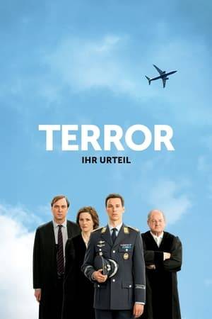 A hijacker threatens to bring down a passenger plane to a crowded football stadium. Fighter pilot Lars Koch decides to shoot down the machine. The court of Berlin should decide whether Lars Koch is a hero or a murderer. The viewers become jurors, and their decision determines the outcome of the film.