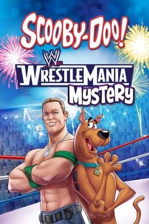 The mystery begins when Shaggy and Scooby win tickets to "WrestleMania" and convince the crew to go with them to WWE City. But this city harbors a spooky secret - a ghastly Ghost Bear holds the town in his terrifying grip! To protect the coveted WWE Championship Title, the gang gets help from WWE Superstars like John Cena, Triple H, Sin Cara, Brodus Clay, AJ Lee, The Miz and Kane. Watch Scooby and the gang grapple with solving this case before it's too late.