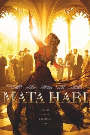 A sex icon becomes a spy during one of the most important wars of the 20th century. To survive, Margaret becomes an exotic dancer after her husband leaves her. When the world stands on the edge of WWI, she becomes Mata Hari, a spy with unprecedented access to the European elite.