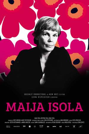 A film about Maija Isola, the designer of Finland’s most beloved fabrics. Her bold designs, which include classics like Unikko, Kivet, Kaivo and Melooni, were essential in creating Marimekko’s lifestyle universe.  The film shows the secrets to the success of Maija Isola’s fabrics, the values at the heart of Isola’s globetrotter lifestyle, and the legacy she left us. The film is narrated by Maija Isola, as well as her daughter Kristina Isola. It takes us close to Maija as a person, artist, thinker and visionary through her letters. We also hear Armi Ratia’s thoughts on Isola both as an employee and as a friend.