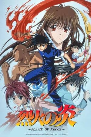 Recca was an average ordinary boy, who happened to like ninjas. One day as an dark and mysterious women enters his life, Recca finds that he has some extraordinary powers. Now he must use these powers to protect his friends and himself from a long lost brother, who holds a hatred against him.