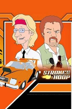 Stroker and Hoop is an American Flash animated television series on Cartoon Network's late night programming block, Adult Swim. The series is a parody of buddy cop films and television series such as Starsky & Hutch, and features the voices of Jon Glaser as Stroker and Timothy "Speed" Levitch as Hoop. This might also be a parody of the two Burt Reynolds characters: "Stroker Ace" and "Hooper".

Stroker and Hoop premiered on August 1, 2004, and ended on December 25, 2005, with 13 episodes. Adult Swim continues to air reruns of Stroker and Hoop on an infrequent basis.