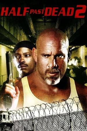 Long time inmate Twitch (Kurupt) gets himself transfered to a tougher prison than the re-opened Alcatraz. He claims it's to be closer to his lady but his real motives are a bit more grandiose. There he crosses paths with Burke (Bill Goldberg) a bulky prisoner who can take care of himself. Twitch, despite being less muscular, is just as mouthy and is pretty much the same. But there is a gang war brewing between the black and hispanic inmates that explodes into a hostile takeover of the prison when the black's gang leader is shot dead and the finger points at Burke. But the sh!t really hits the fan when the real killer and leader of the hispanics, Cortez (Robert Madrid) takes Twitch's girlfriend and Burke's daughter hostage.