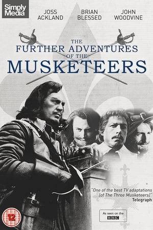 All 16 episodes of the 1967 series based on the Alexandre Dumas novel 'Twenty Years After'. “The Further Adventures of the Musketeers” was a BBC drama series, based on Alexander Dumas' "Twenty Years After." The sixteen episodes were broadcast on BBC1, at 5:25 pm on Sundays. Michael Gothard is credited for appearances in ten of the sixteen episodes, and very briefly appears in another. He plays Mordaunt, formerly John Francis de Winter, the vengeful son of Milady de Winter. Milady was executed by the Musketeers in the previous series, "The Three Musketeers." This series, which features many stalwarts of British entertainment, had lain in the BBC archives for nearly 50 years, unseen by the public, but in May 2016 it was finally released on DVD by Simply Media.