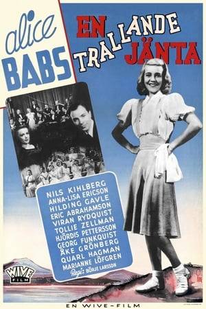 A girl (Alice Babs) from the country moves to Stockholm to become a singer.