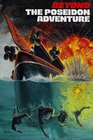 After "The Poseidon Adventure", in which the ship got flipped over by a tidal wave, the ship drifts bottom-up in the sea. While the passengers are still on board waiting to be rescued, two rivaling salvage parties enter the ship on search for money, gold and a small amount of plutonium.