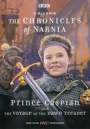 Young Prince Caspian of Narnia wonders and dreams about the old days of Narnia when animals talked, and there were mythical creatures and four rulers in Cair Paravel. But his uncle and aunt don’t like to hear him thinking of such things, and plan to murder him and take his throne. Caspian’s tutor, Dr. Cornelius manages to save him, and not only teach him about the old ways, but bring him into the real Narnia and introduce him to the real Narnia. But Caspian’s plight is desperate, and he must use the legendary horn to call help from another world: Peter, Susan, Edmund, and Lucy.  Then, Lucy and Edmund are sent back to Narnia, along with their cousin Eustace, to assist Caspian on a voyage. Along their journey the children battle dragons and sea serpents, and sail across a golden lake to reach the edge of the world.