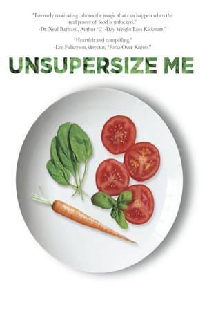 Unsupersize Me documents the inspiring story of Juan-Carlos Asse, owner of Zen Fitness, a personal training studio in Gainesville, Florida, and his quest to prove that a whole foods, plant-based diet coupled with an exercise regimen is capable of remarkably and rapidly improving the health of any and every individual. Asse takes his lifelong passions of fitness and nutrition setting out to demonstrate what he has witnessed in his training studio time and time again. The plant-based diet with exercise is the most effective and expeditious way to obtain optimal health.