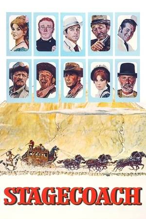 A group of unlikely travelling companions find themselves on the same stagecoach to Cheyenne. They include a drunken doctor, a bar girl who's been thrown out of town, a professional gambler, a travelling liquor salesman, a banker who has decided to embezzle money, a gun-slinger out for revenge and a young woman going to join her army captain husband. All have secrets but when they are set upon by an Indian war party and then a family of outlaws, they find they must all work together if they are to stay alive.