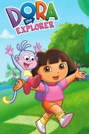 A young girl named Dora goes on adventures with her red boot-wearing monkey named Boots.