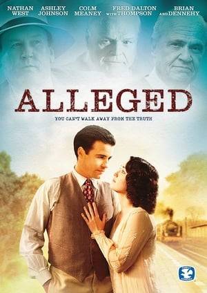 Alleged is a romantic drama based on events occurring behind the scenes and outside the courtroom of the famous Scopes "Monkey Trial" of 1925. Charles Anderson, a talented young reporter, feels trapped working for his deceased father's weekly newspaper and living in a tiny town (Dayton, TN) in steep decline. Seeing the "Monkey Trial" as a once-in-a-lifetime opportunity to break into the journalistic big leagues, Charles manages to insert himself into the middle of the "Trial of the Century." Once in the midst of this staged event, however, he is torn between his love for the more principled Rose, his fiancée, and the escalating moral compromises that he is asked to make as the eager protégé of H.L. Mencken, America's most colorful and influential columnist.