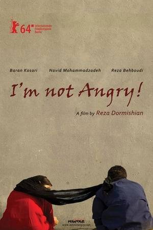 I'm not Angry! is the story of Navid, a starred and expelled university student who - while trying to provide the least requirements of a normal life -, tries not to get angry when he is faced with the immoralities prevalent in the society, and does all he can to keep his love, Setareh.