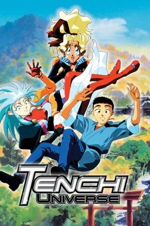 Tenchi Masaki may be a 17-year-old young man in rural Japan, but  little does he know how bad his day will be getting. When a space pirate  chased by a pair of Galaxy Police officers crash-lands at his  grandfather's temple, Tenchi is sucked into a new adventure that will  literally blast him off into outer space and beyond.
