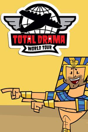 Total Drama World Tour is the third season of the Total Drama franchise. In this series, fifteen returning contestants and three new contestants are taken on a trip around the world, and compete in cultural-themed challenges of countries they visit. An added twist in this season is that they are required to break spontaneously into song, or else be immediately eliminated.