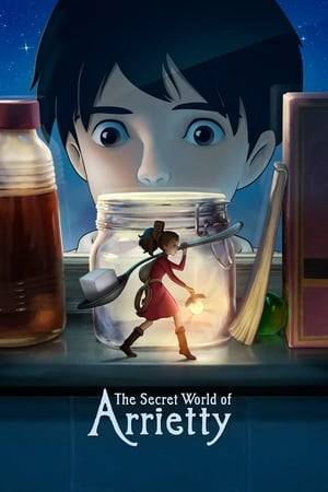 14-year-old Arrietty and the rest of the Clock family live in peaceful anonymity as they make their own home from items "borrowed" from the house's human inhabitants. However, life changes for the Clocks when a human boy discovers Arrietty.