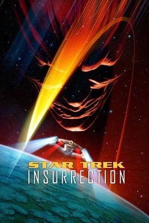 When an alien race and factions within Starfleet attempt to take over a planet that has "regenerative" properties, it falls upon Captain Picard and the crew of the Enterprise to defend the planet's people as well as the very ideals upon which the Federation itself was founded.
