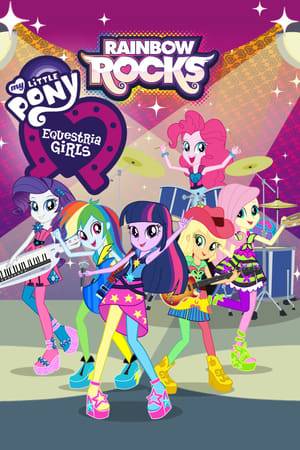 Music rules and rainbows rock as Twilight Sparkle and pals compete for the top spot in the Canterlot High "Mane Event" talent show. The girls must rock their way to the top, and outshine rival Adagio Dazzle and her band The Dazzlings, to restore harmony back to Canterlot High.