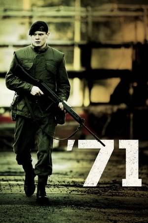 A young British soldier must find his way back to safety after his unit accidentally abandons him during a riot in the streets of Belfast.