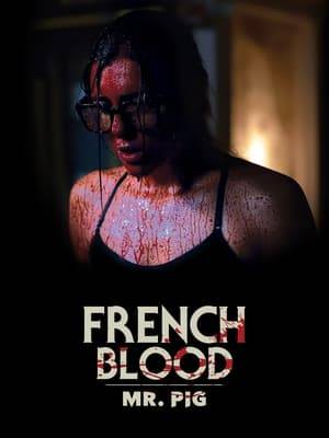 FRENCH BLOOD tells the story of a woman who was raped and left for dead by a gang of five men hiding behind masks: Mr. Pig, Mr. Rabbit, Mr. Frog, Mr. Sheep and Mr. Wolf. It’s now up to her to take up the mask and her revenge…  This is the thread that leads from one movie to the other: HER revenue. In the first five chapters, she finds each one of her five abusers, and so wearing her mask she lets her anger and hurt loose. Every chapter of FRENCH BLOOD includes three to four short films, all of them dealing with the single storyline of the main character.  In this butcher's shop, a young geek addicted to horror films is stripped naked by a pervert zombie, a group of friends is murdered with a machete by a couple of degenerates, and an old successful author is found dead in his mansion, while a pedophile psychopath prowls around.