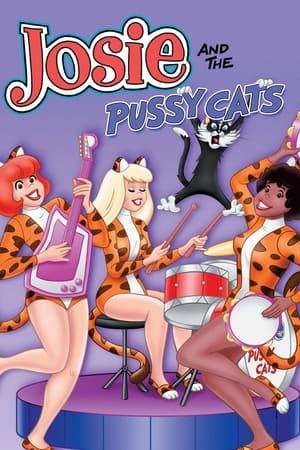 Josie and the Pussycats is an American animated television series, based upon the Archie Comics comic book series of the same name created by Dan DeCarlo. Produced for Saturday morning television by Hanna-Barbera Productions, sixteen episodes of Josie and the Pussycats aired on CBS during the 1970-71 television season, and were rerun during the 1971-72 season. In 1972, the show was re-conceptualized as Josie and the Pussycats in Outer Space, sixteen episodes of which aired on CBS during the 1972-73 season and were rerun the following season. Reruns of the original series alternated between CBS, ABC, and NBC from 1974 through 1976. This brought its national Saturday morning TV run on three networks to six years.

Josie and the Pussycats featured an all-girl pop music band that toured the world with their entourage, getting mixed up in strange adventures, spy capers, and mysteries. On the small-screen, the group consisted of level-headed lead singer and guitarist Josie, intelligent tambourinist Valerie, and air-headed blonde drummer Melody. Other characters included their cowardly manager Alexander Cabot III, his conniving sister Alexandra, her cat Sebastian, and muscular roadie Alan.