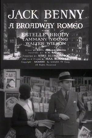Jack Benny, his finances at a low ebb, watches a newsstand for a friend and picks up a young lady customer, equally broke.