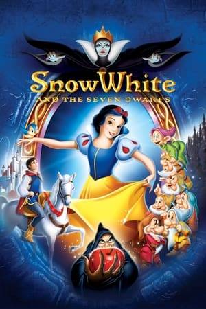 A beautiful girl, Snow White, takes refuge in the forest in the house of seven dwarfs to hide from her stepmother, the wicked Queen. The Queen is jealous because she wants to be known as "the fairest in the land," and Snow White's beauty surpasses her own.