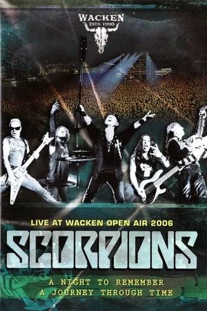 Celebrating their 35 anniversary, Germany’s most successful Heavy Metal band, Scorpions, invited former members Uli Jon Roth, Michael Schenker and Herman Rarebell to join them onstage at Wacken Open Air 2006. Billed as “A Night To Remember, A Journey Through Time”, the August 3rd performance’s setlist was voted on by fans around the world via the Scorpions’ website and witnessed by over 60,000 metalheads in attendance.