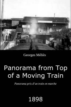 With the cameraman atop a moving train car the viewer is given a one minute glimpse of a French urban area.