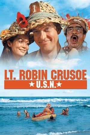 Lt. Robin Crusoe is a navy pilot who bails out of his plane after engine trouble. He reaches a deserted island paradise where he builds a house and begins to adjust to life. He is in for trouble however when a local girl is banished to the island by her father, who then comes after Crusoe.