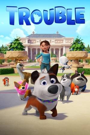 A pampered dog named Trouble must learn to live in the real world while trying to escape from his former owner's greedy children and must learn how to survive on the big-city streets.