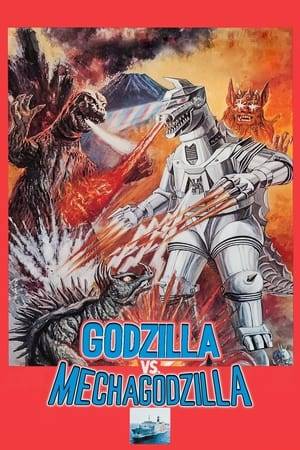 An Okinawan prophecy that foretells the destruction of the Earth is seeming fulfilled when Godzilla emerges to return to his destructive roots. But not all is what it seems after Godzilla breaks his ally Anguirus's jaw. Matters are further complicated when a second Godzilla emerges, revealing the doppelgänger as a mechanical weapon.