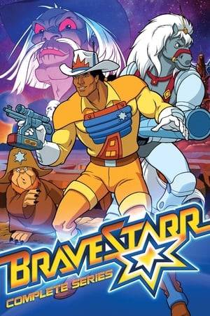 BraveStarr is an American Space Western animated television series. The original episodes aired from September 1987 to February 1988 in syndication. It was created simultaneously with a collection of action figures. BraveStarr was the last animated series produced by Filmation and Group W Productions to be broadcast. Bravo!, a spin-off series was in production along with Bugzburg when the studio closed down. Reruns of the show aired on Qubo Night Owl from 2010 to 2013, and reruns air on the Retro Television Network from 2010 to Present.