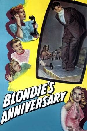 Blondie finds a valuable watch that has been hidden by hubby Dagwood.  She assumes that it's a surprise wedding gift, but the truth is that Dagwood has been guarding the watch on behalf of a client who bought the gift for his own wife, which soon leads to trouble with his boss, a loan shark, and crooked building contractors.