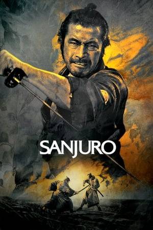 Toshiro Mifune swaggers and snarls to brilliant comic effect in Kurosawa's tightly paced, beautifully composed "Sanjuro." In this companion piece and sequel to "Yojimbo," jaded samurai Sanjuro helps an idealistic group of young warriors weed out their clan's evil influences, and in the process turns their image of a proper samurai on its ear.