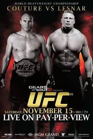 UFC 91: Couture vs. Lesnar was a mixed martial arts event held by the Ultimate Fighting Championship (UFC) on November 15, 2008, at the MGM Grand Garden Arena in Las Vegas, Nevada. The main event featured the return of UFC Heavyweight Champion Randy Couture versus WWE's Brock Lesnar in a title bout. The decision to grant Lesnar—who was 1–1 in UFC fights at the time—the title shot was controversial at the time. Some felt it was premature and marketing driven, while others argued the relative lack of depth in the heavyweight division at the time left no clear-cut contenders to the belt.