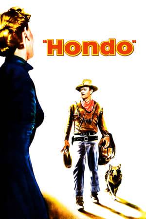 Army despatch rider Hondo Lane discovers a woman and her son living in the midst of warring Apaches, and he becomes their protector.