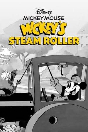 While streetworker Mickey romances Minnie, Mickey's nephews Morty and Ferdie take control of his steamroller and it's full speed ahead on a very destructive ride.