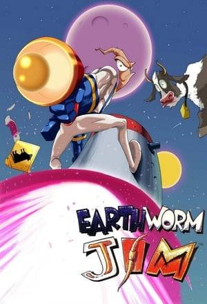 Earthworm Jim is an American and British animated television series based on the video game with the same name which appeared on Kids' WB! for two seasons from September 9, 1995 through December 13, 1996. The series follows the adventures of an earthworm named Jim, who is turned into a superhero by a robotic super suit.