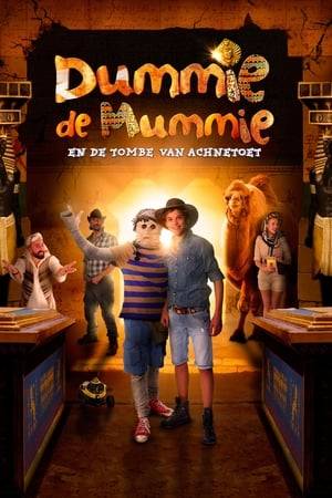 Dummie has homesickness. He wants to go back to Egypt to seek the grave of his parents so that he can say goodbye to them.  Klaas sees that trip is not going to be easy. He finds flying to Egypt scary, it costs way too much money and Dummie has no passport. But if Dummie's painting by Miss Friek is sold for a large amount and he can organise a passport, then can Klaas, Goos, Dummie and Miss Friek leave for Egypt.  But is the Tomb of Achnetoet still available after four thousand years? With a plan by Master Drab, Dummie and Goos are investigating. But the search is full of dangers and the best friends walk into a trap. Can Klaas save them on time or keep Dummie and Goos captive forever?