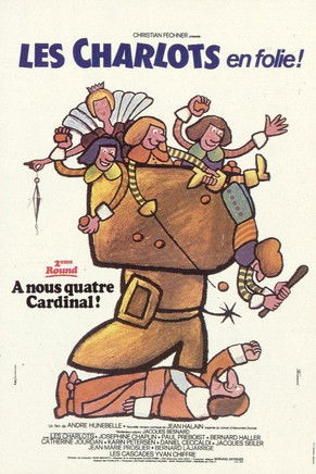 The Four Charlots Musketeers 2 poster