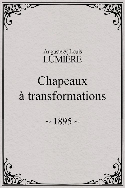 Transformation by Hats poster