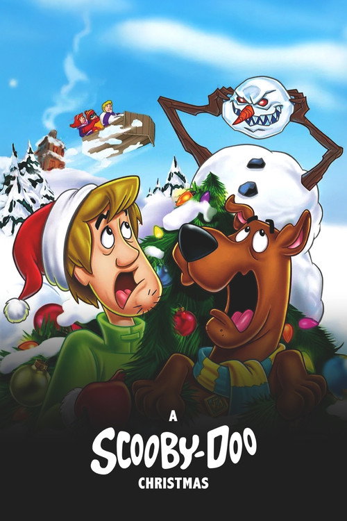 A Scooby-Doo! Christmas poster