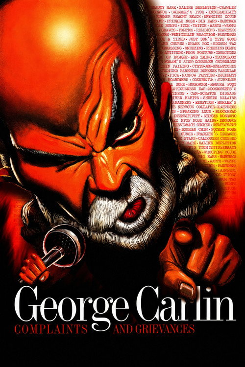 George Carlin: Complaints & Grievances poster